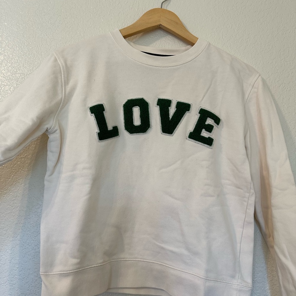Tory Burch LOVE sweatshirt